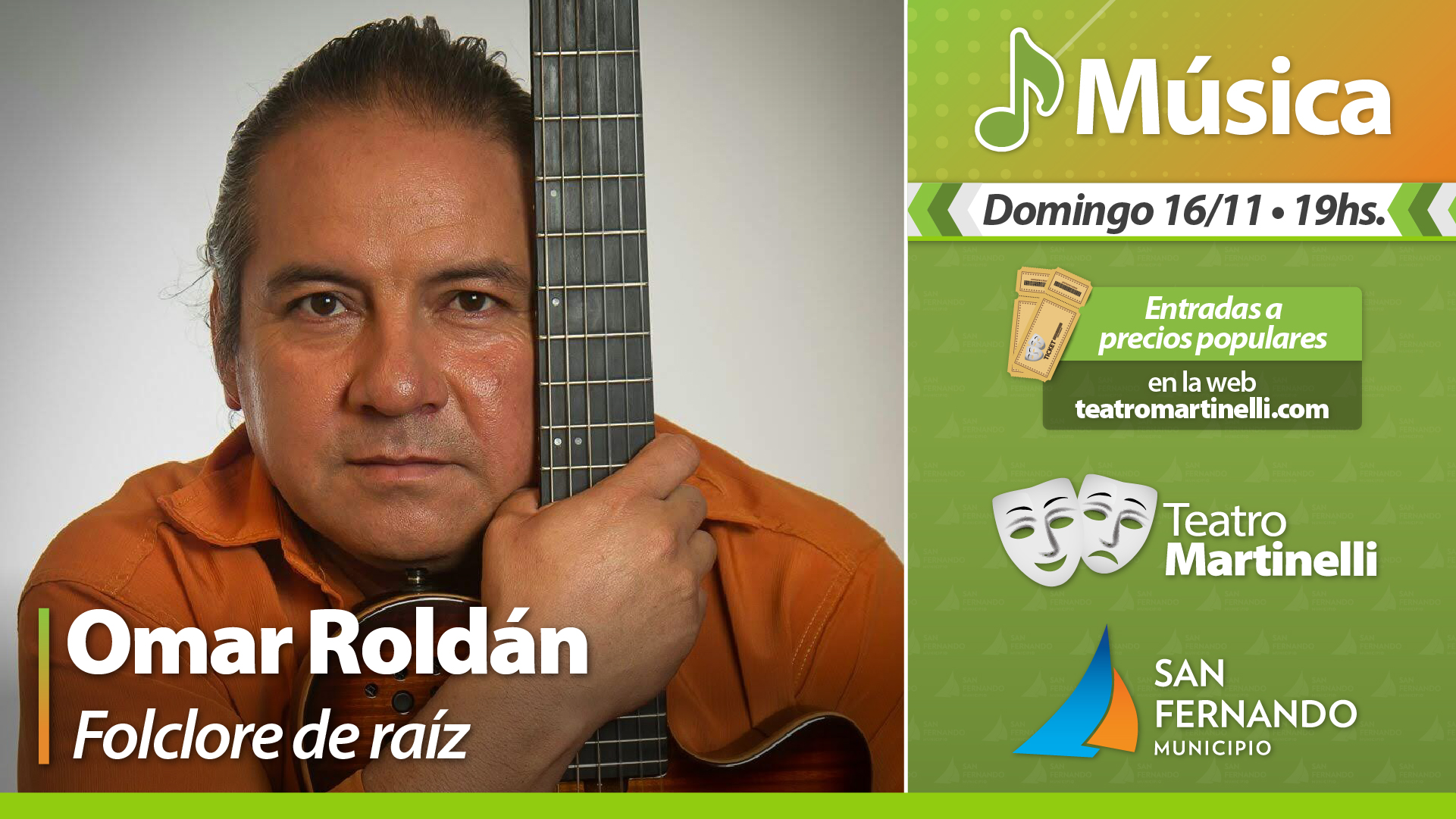 Omar Roldán, Folclore de raíz.