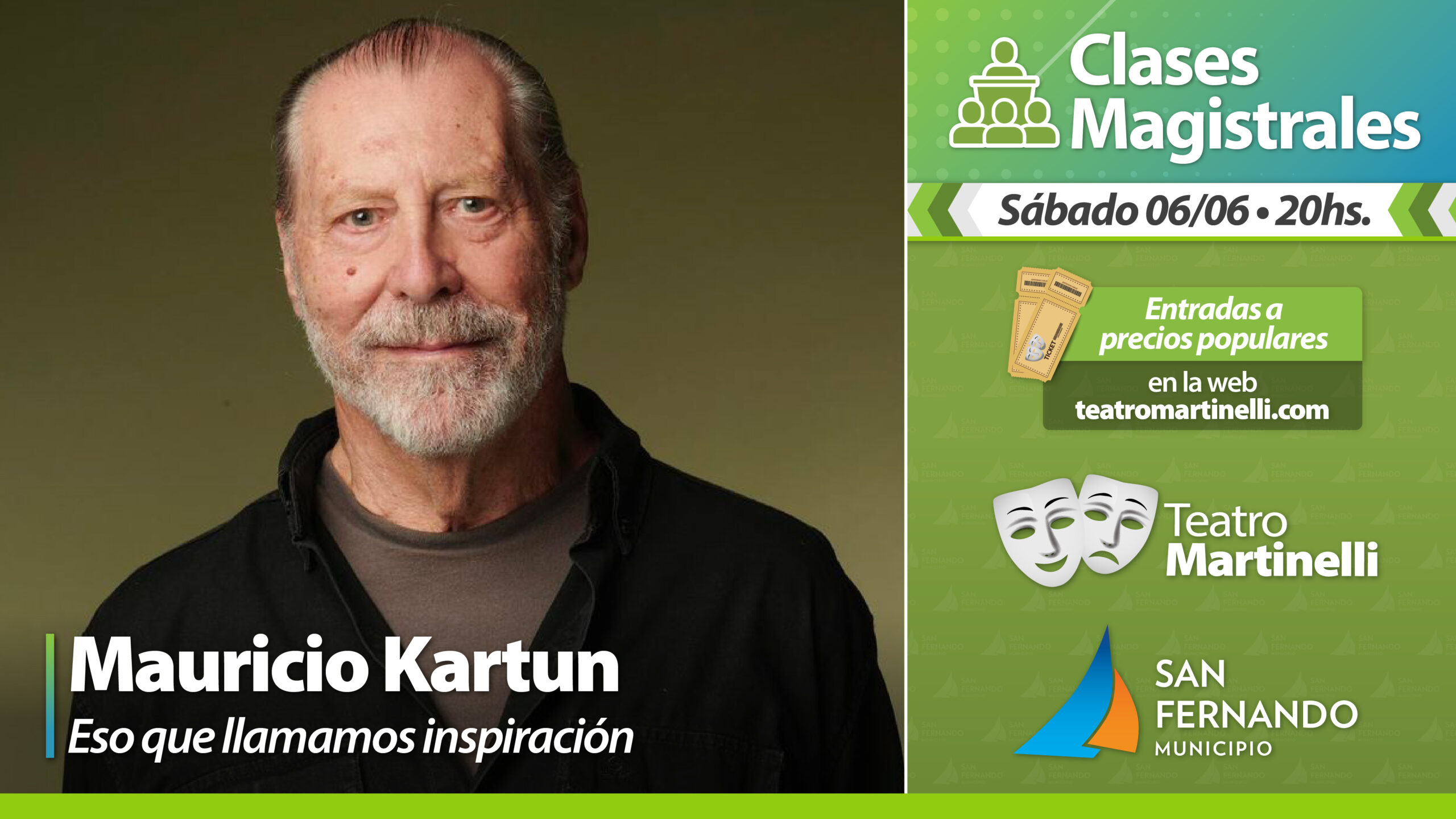 Eso que llamamos inspiración | Docente: Mauricio Kartun