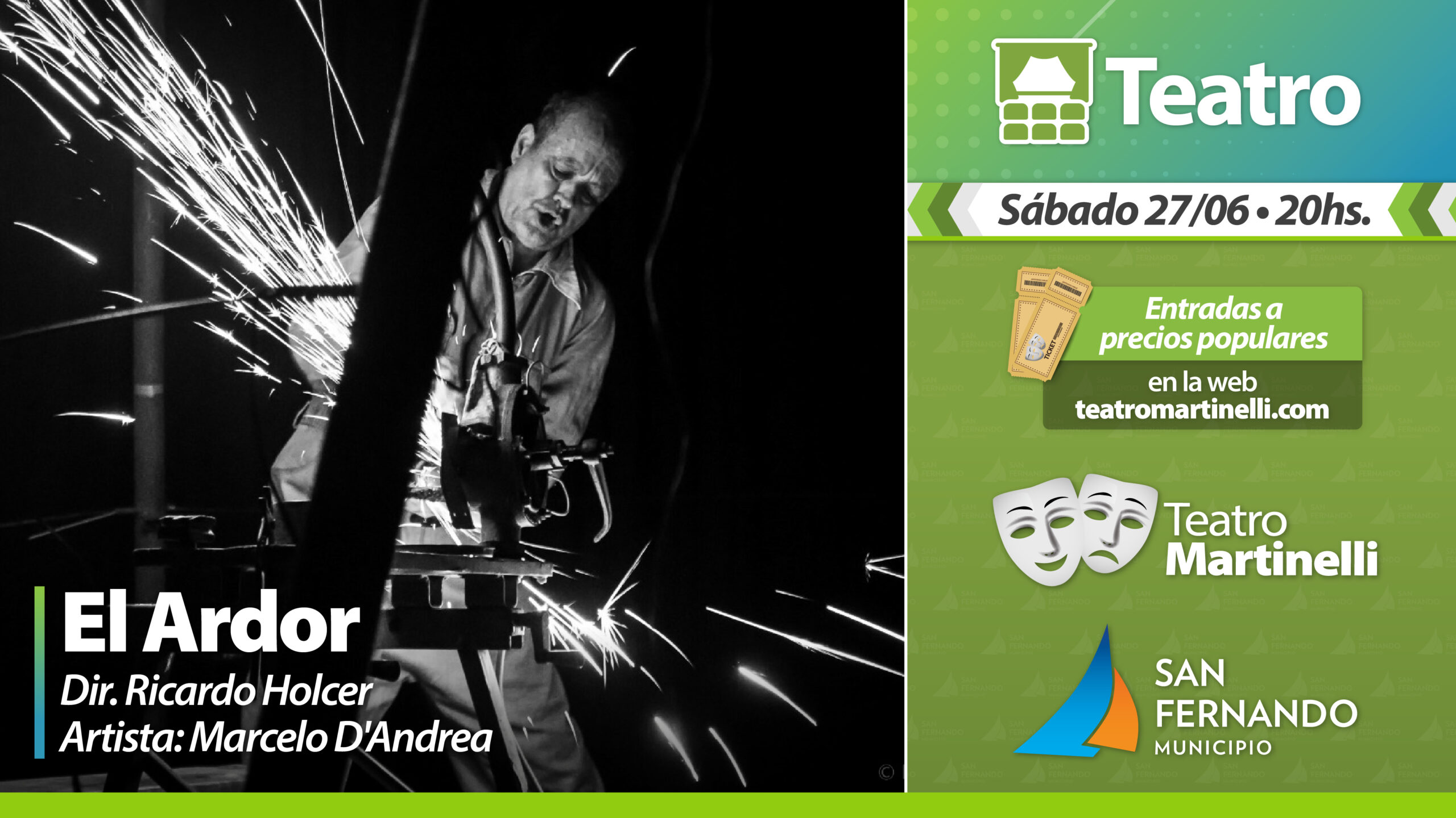 “El Ardor” con Marcelo D’Andrea | Dir.: Ricardo Holcer