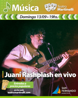 Juani Rashplash en vivo