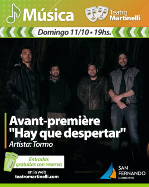 Avant-premiere "Hay que despertar"  | Tormo