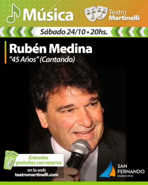 Rubén Medina  | 45 años cantando